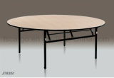 Diameter 72'' Folding Round Table in Melamine Top Finished (JT8351)