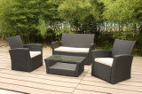 Soft Cushion Rattan Sectional Lounge Sofa Set Garden Outdoor Furniture