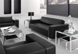 1+1+3 Macchiato Living Room Top Leather Sofa (S968)