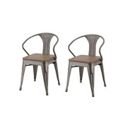 Moden Metal Tolix Cafe Restaurant Dining Leasure Chair