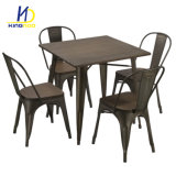 Replica Modern Best Selling Dining Room Metal Tolix Restaurant Table Chairs