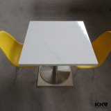 Square Solid Surface Marble Dining Table with Chairs (T1705182)