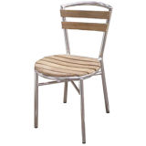 High Quality Aluminum Wood Chair (DC-06312)
