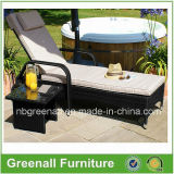 Adjustable Sun Lounger/Rattan Garden Furniture/Rattan Chaise Lounge