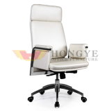 Elegant White Swivel Leather Modern Office Chairs (HY-366A)