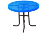 Metal Fabrication 36-Inch Portable Round Food Court Table