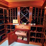 Solid Wood Wine Rack/Wine Cabinet
