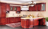 Classical Design Solid Wood Kitchen Cabinet for America House (Br-SA05b)