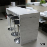 Royal White Acrylic Solid Surface Bar Counter Table