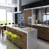 Design Melamine Surface Laminate Wooden MDF Kitchen Cabinet