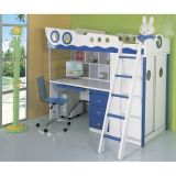 Child's Bedroom and Kids' Bedroom Bed with Stair (WJ277468)