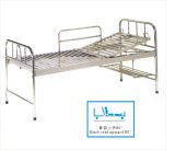 Stainless Steel Manual Hospital Bed with One Crank