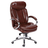Metal Boss Mechanism Office Swivel Synthetic Leather Executive Chair (FS-2016)
