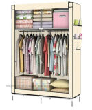 Modern Simple Wardrobe Household Fabric Folding Cloth Ward Storage Assembly King Size Reinforcement Combination Simple Wardrobe (FW-29B)