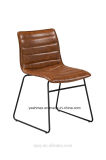 Modern Visitor Chair for Hotel with Coated Metal Frame