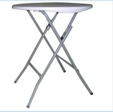 61cm Plastic Folding Round Table, Bar Table