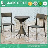 Hot Sale Patio Coffee Set Outdoor Rattan Chair Outdoor Coffee Table Garden Wicker Chair (Magic style)