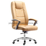 Top Grain Leather Office Chair Yellow (9365)