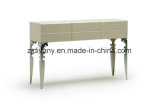 White Color Wooden Table Furniture (LS-230)