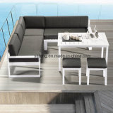 New Design Outdoor Patio Furniture Aluminum Sofa of Cornor Set