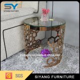 Occasional Furniture Scandinavian Gold Side Table Flower Stand End Table