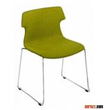 Modern Design Restaurant Chrome Techno SL Upholstered Chair