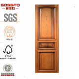 Wholesale Carved Solid Wooden Sliding Wardrobe Door (GSP21-002)