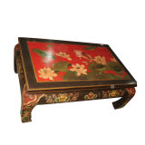 Antique Chinese Hand Painted Coffee Table Lwe171