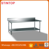 Guangzhou manufacture Good Quality 1.5 Meter Easy Assamble Stainless Steel Table