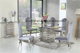 Modern Home Furniture for Dining Room Set Metal Furniture Banquet Restaurant Dining Table & Chair