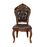 Antique Style Restaurant Furniture Chair with Wood Legs