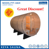 New Sauna Cedar Sauna Bath Portable Barrel Sauna for Christmas