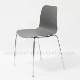 Cafeteria PP Plastic Chair Metal Chrome Chair for Sale (SP-UC523)