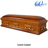 Mahogany Veneer MDF Chinese Cheap Casket and Coffin