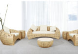 Handcrafted Synthetic Rattan Sofa Set
