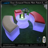 LED Bar Stool with Leather