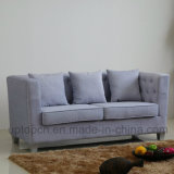 Modern Leisure Hotel Sofa in Grey Color with Triple Seat (SP-KS349)