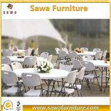 Restaurant Wedding Outdoor Plastic Folding Picnic Table and Chair