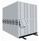 Movable Filing Cabinets Storage Shelf Bank Office Furniture Industrial High Density Steel Shelving/Book Shelf