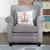 American Style Classic Fabric Sofa Chair