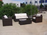 Waterproof Soft Cushion Rattan Designer Furniture Outdoor Sofa Set (FS-3110+FS-3112+FS-3113)