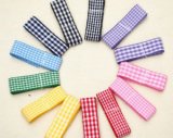 2018 High Quality Plaid Tape Ribbon for DIY and Decoration