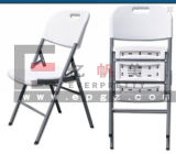Plastic Office Chair, White Foldable Office Chair for Staff, Light Weight Office Chair