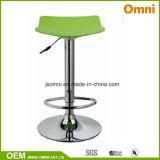 Adjustable Bar Chair with Plastic Seating (OM-3010)