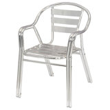 Outdoor Furniture Metal Restaurant Aluminum Dining Chair (DC-06004)