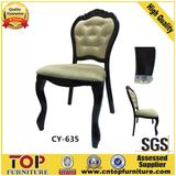 5 Star Hotel Aluminium Material White PU Leather Event Wedding Banquet Chairs