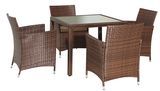 5PCS Modern Tarrington House Garden Furniture Rattan