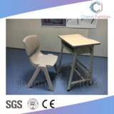 Popular MDF Kid Table Student Desk with Metal Drawer (CAS-SD1810)