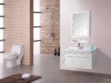 Waterproof PVC Bathroom Cabinet with Mirror