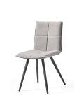 Dining Chair Home Modern Kitchen Comfortable Grey Color